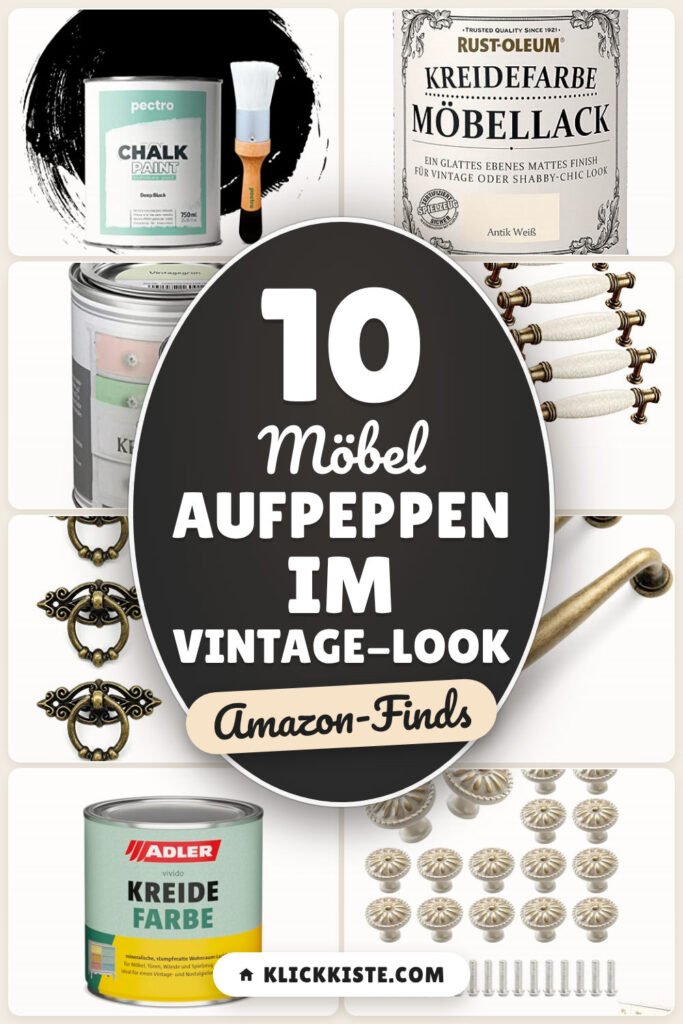 Möbel aufpeppen im Vintage-Look: 10 Amazon-Finds, schnell gemacht