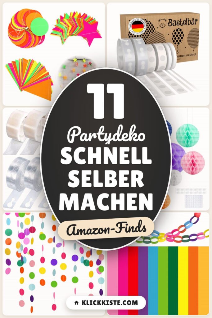 Partydeko schnell selber machen: 11 Amazon-Finds, in Minuten fertig