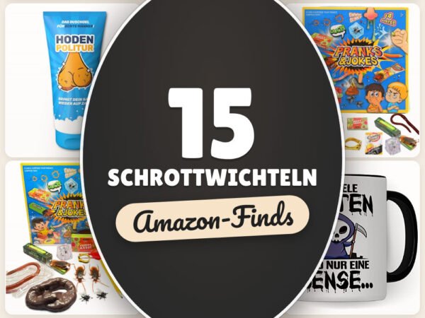 Schrottwichteln: 15 Amazon-Finds, Regeln & lustige Ideen