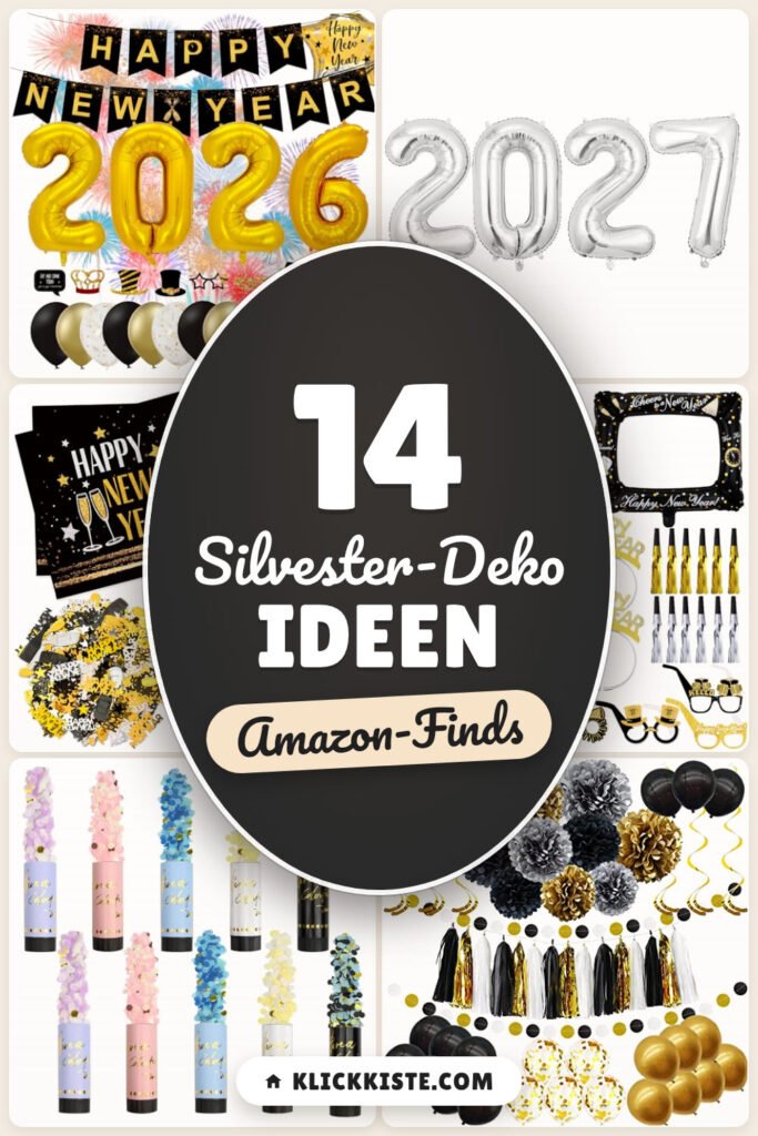 Silvester-Deko Ideen: 14 Amazon-Finds, schnell festlich
