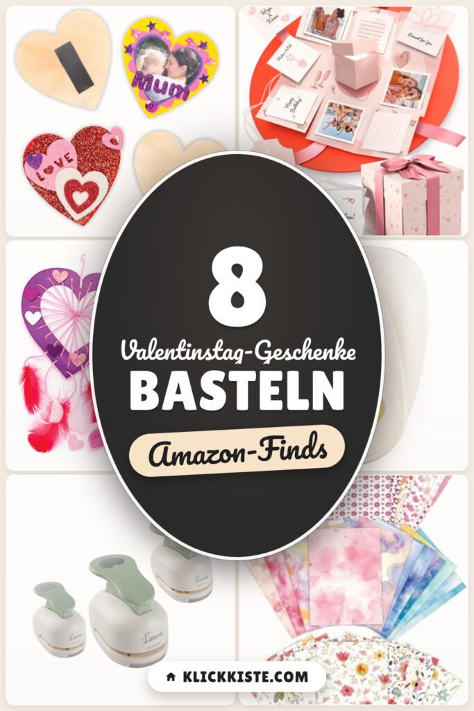 Valentinstag-Geschenke basteln: 8 Amazon-Finds, schnell selbstgemacht
