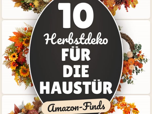 Herbstdeko für die Haustür: 10 Amazon-Finds, schnell arrangiert