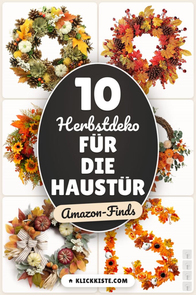 Herbstdeko für die Haustür: 10 Amazon-Finds, schnell arrangiert