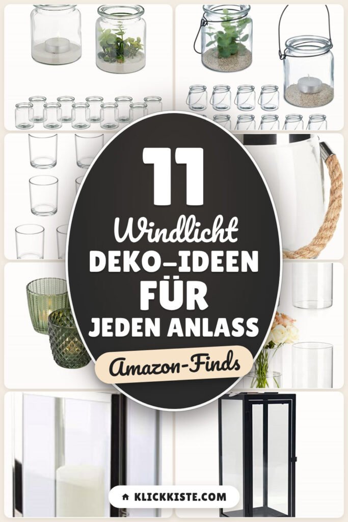 Windlicht Deko-Ideen für jeden Anlass: 11 Amazon-Finds