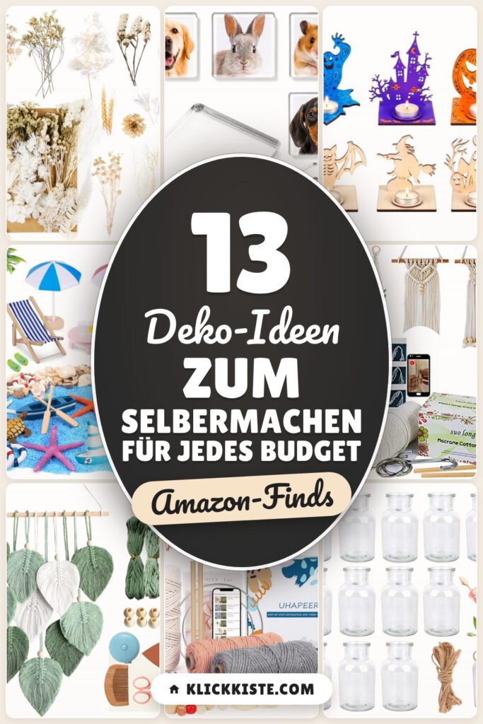 Deko-Ideen zum Selbermachen für jedes Budget: 13 Amazon-Finds