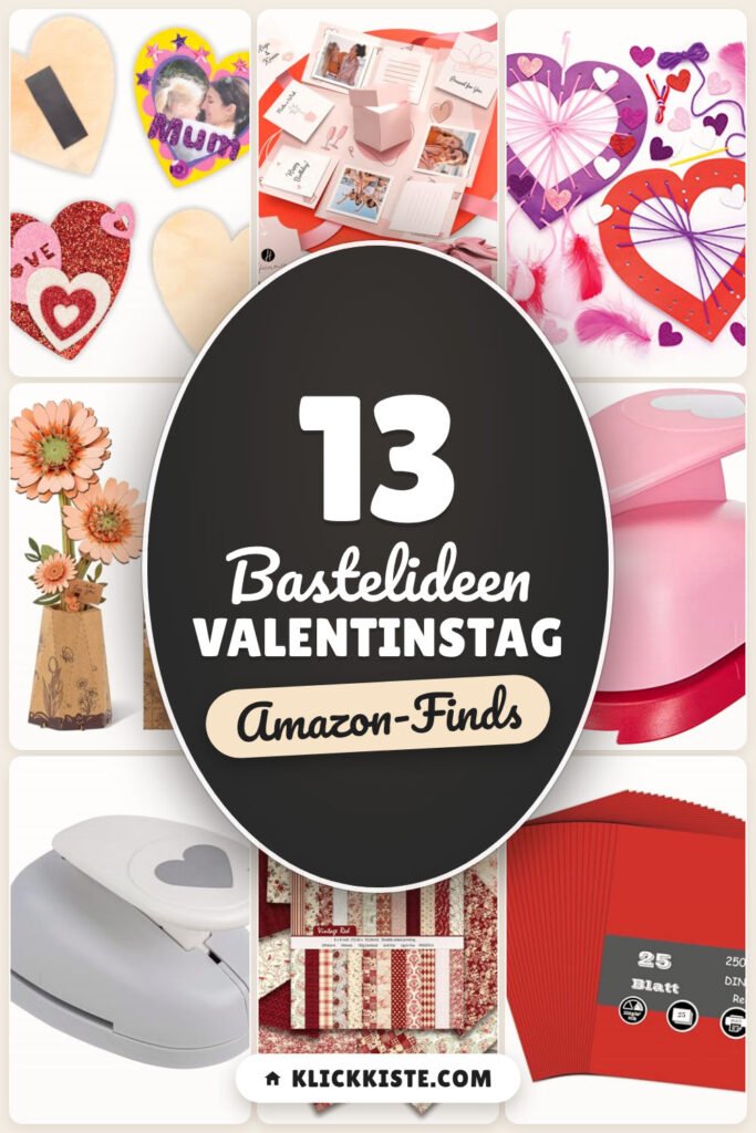 Bastelideen Valentinstag: 13 Amazon-Finds, süße DIY-Geschenke
