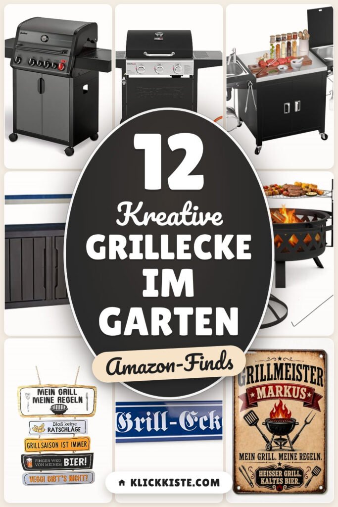Kreative Grillecke im Garten: 12 Amazon-Finds, durchdacht & gemütlich