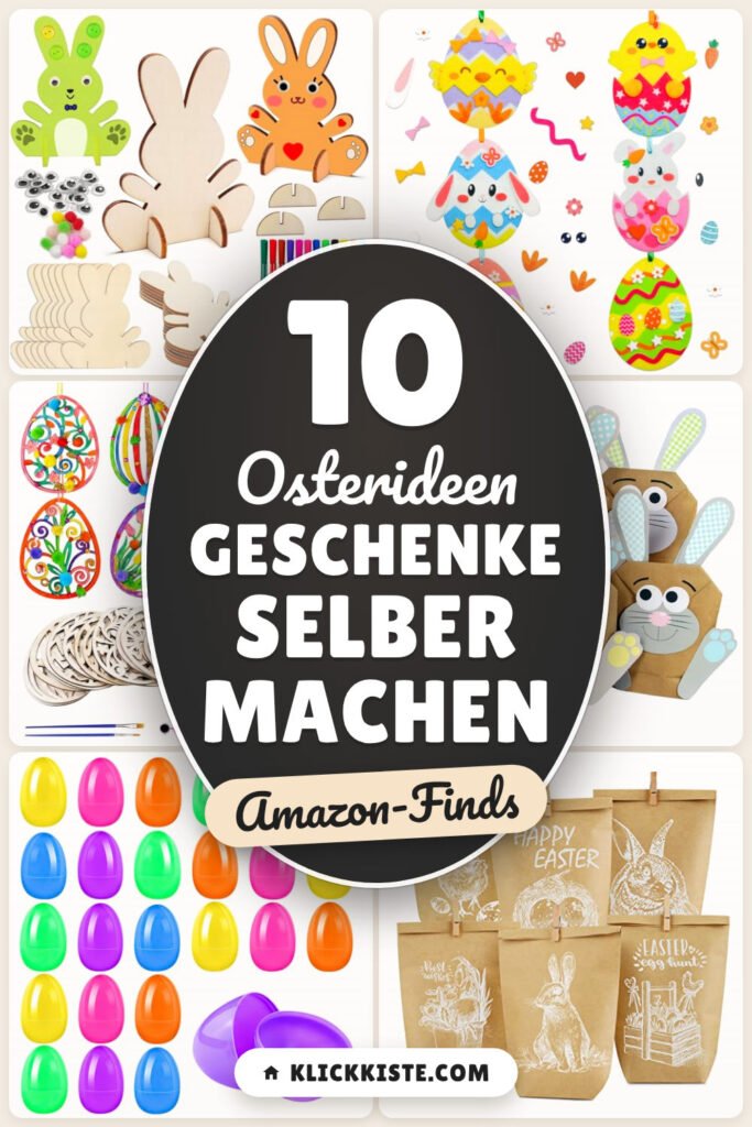 Osterideen Geschenke selber machen: 10 Amazon-Finds, schnell gebastelt