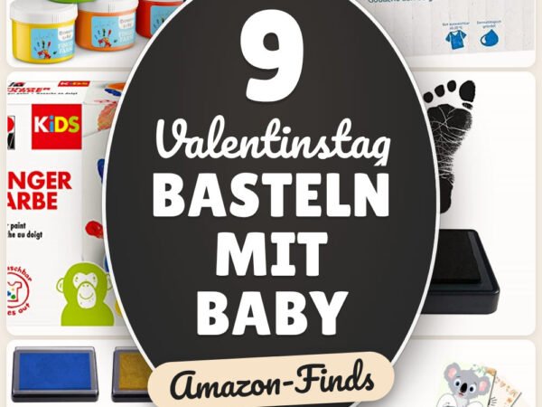 Valentinstag basteln mit Baby: 9 Amazon-Finds, sicher & süß