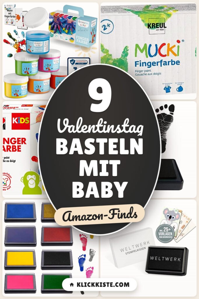 Valentinstag basteln mit Baby: 9 Amazon-Finds, sicher & süß