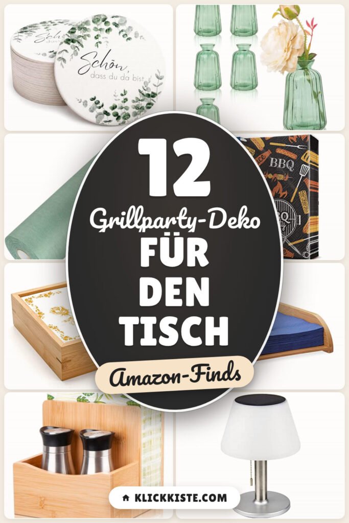 Grillparty-Deko für den Tisch: 12 Amazon-Finds, fix gedeckt