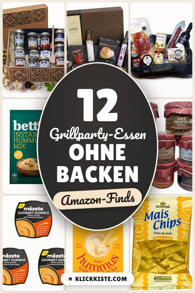 Grillparty-Essen ohne Backen: 12 Amazon-Finds, fix serviert