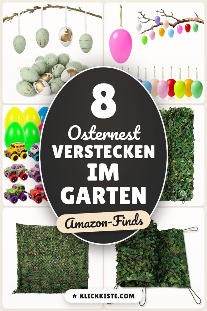 Osternest verstecken im Garten: 8 Amazon-Finds, wetterfest & clever