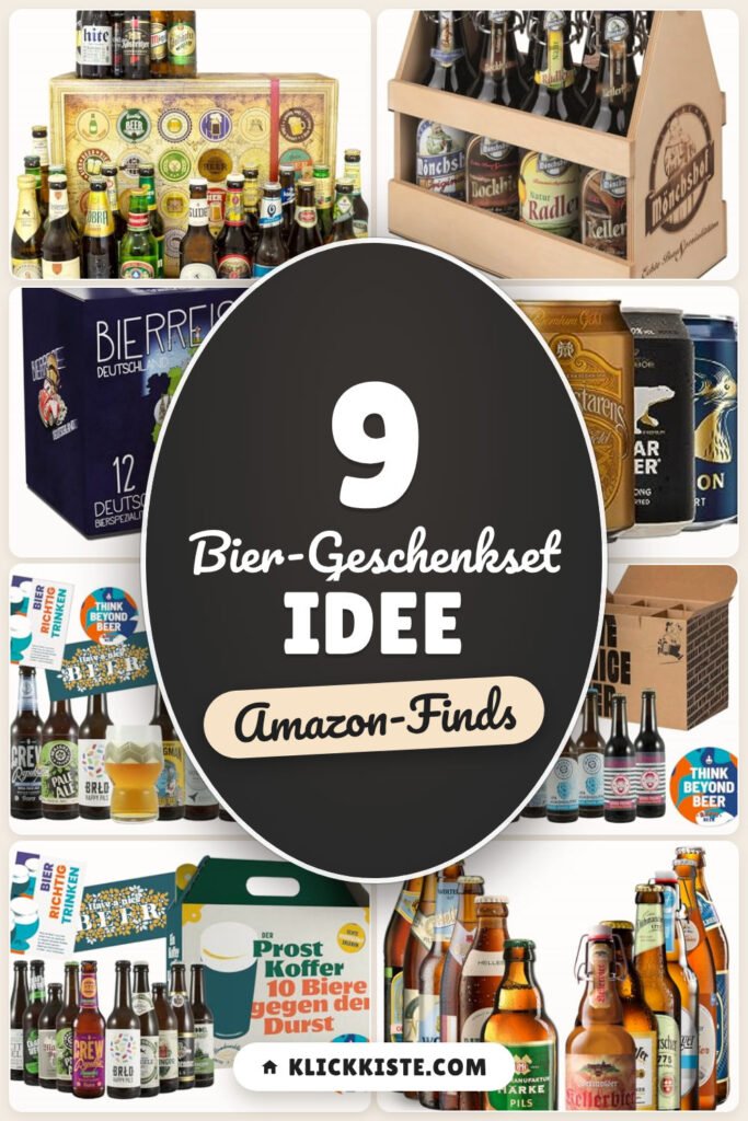 Bier-Geschenkset Idee: 9 Amazon-Finds, schnell zum Verschenken