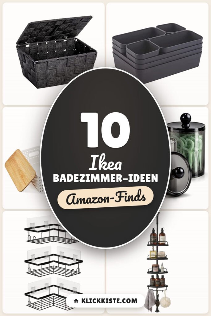 IKEA Badezimmer-Ideen: 10 Amazon-Finds, Ordnung auf wenig Platz