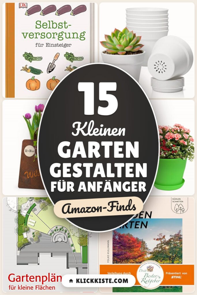 Kleinen Garten gestalten für Anfänger: 15 Amazon-Finds