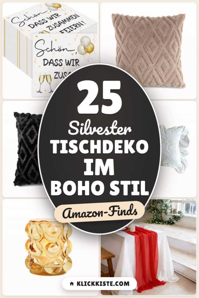 Silvester Tischdeko im Boho Stil: 25 Amazon-Finds, die jeder braucht