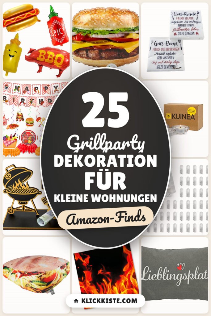 Grillparty Dekoration für kleine Wohnungen: 25 Amazon-Finds