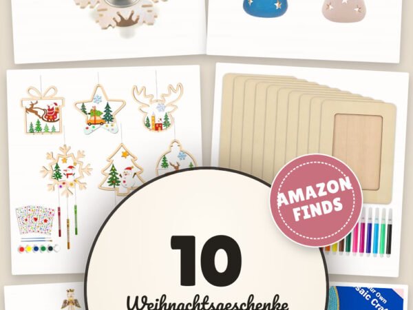 Weihnachtsgeschenke basteln: 10 Amazon-Finds, die jeder braucht