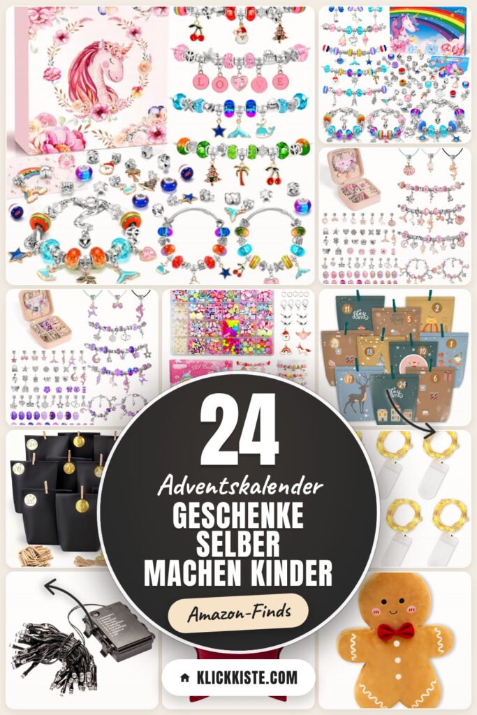 Adventskalender Geschenke selber machen Kinder: 24 Amazon-Finds