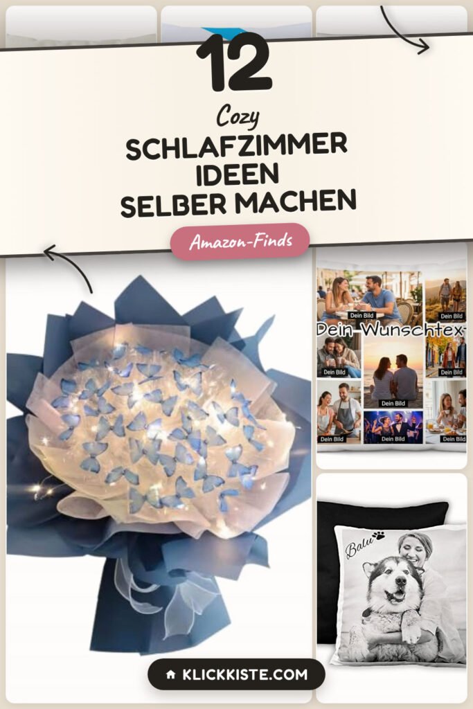 Cozy Schlafzimmer Ideen selber machen: 12 Amazon-Finds