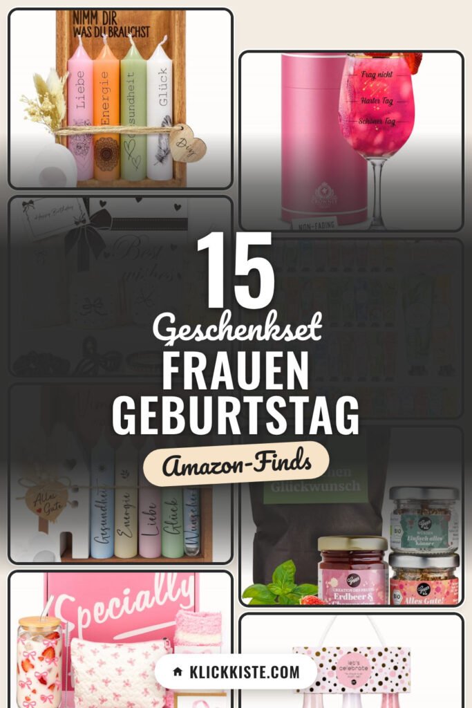 Geschenkset Frauen Geburtstag: 15 Amazon-Finds, die du lieben wirst
