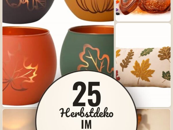 Herbstdeko im Glas fürs Wohnzimmer: 25 Amazon-Finds, die du lieben wirst