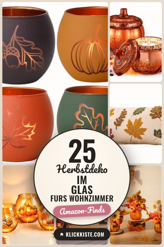 Herbstdeko im Glas fürs Wohnzimmer: 25 Amazon-Finds, die du lieben wirst