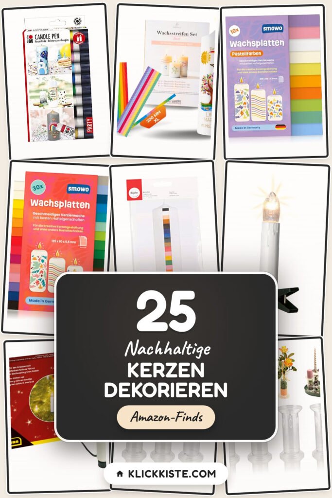 Nachhaltige Kerzen dekorieren: 25 Amazon-Finds, die jeden Cent wert sind