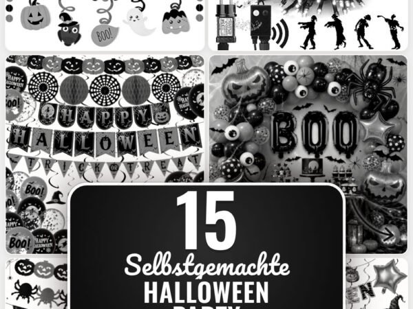 Selbstgemachte Halloween Party Deko: 15 Amazon-Finds