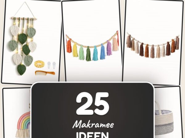 Makramee Ideen Kinderzimmer: 25 Amazon-Finds, die sich wirklich lohnen