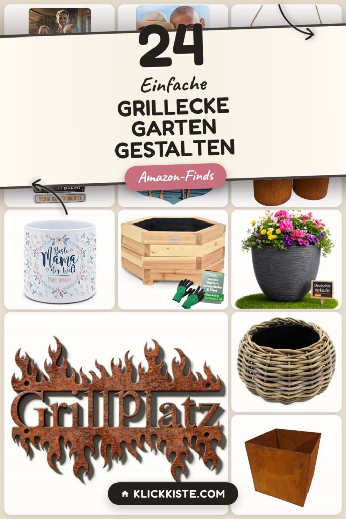 Einfache Grillecke Garten gestalten: 24 Amazon-Finds, die jeder braucht
