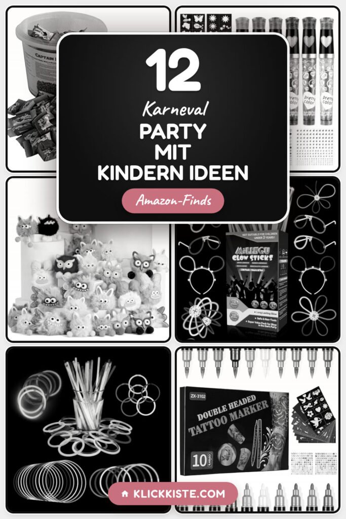 Karneval Party mit Kindern Ideen: 12 Amazon-Finds, die jeder braucht