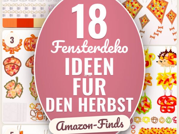 Fensterdeko Ideen für den Herbst: 18 Amazon-Finds, die sofort Freude machen