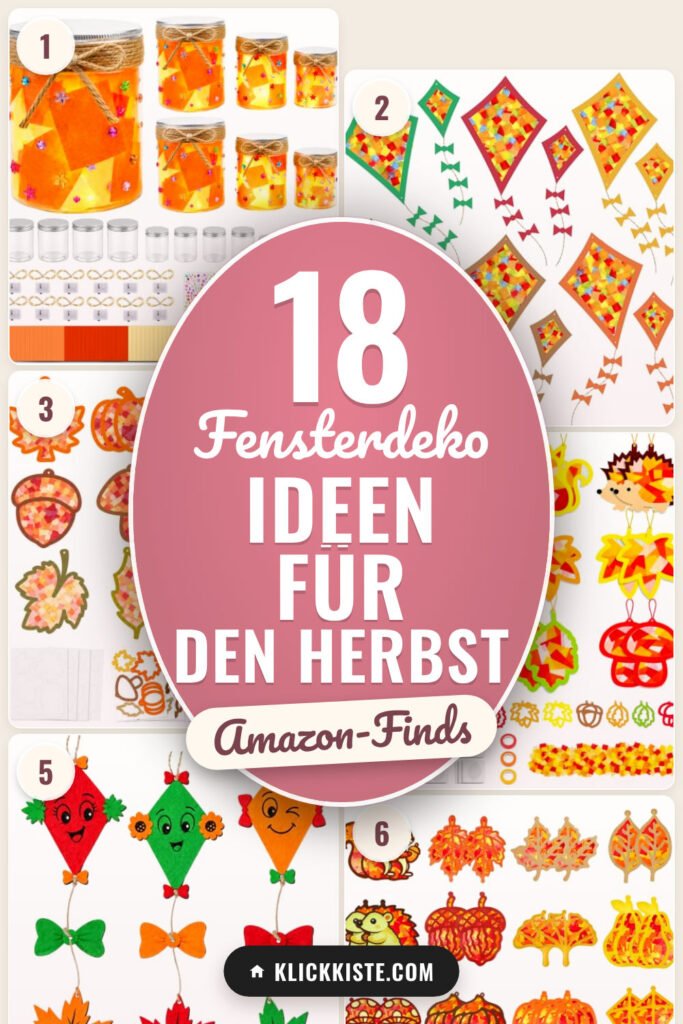 Fensterdeko Ideen für den Herbst: 18 Amazon-Finds, die sofort Freude machen