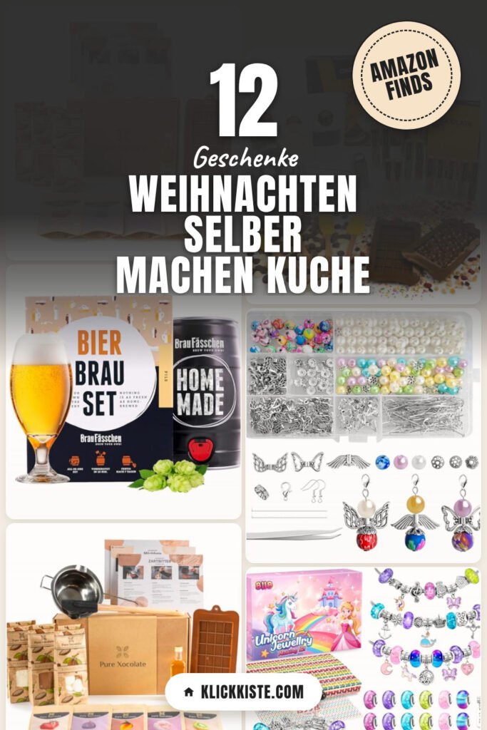 Geschenke Weihnachten selber machen Küche: 12 Amazon-Finds