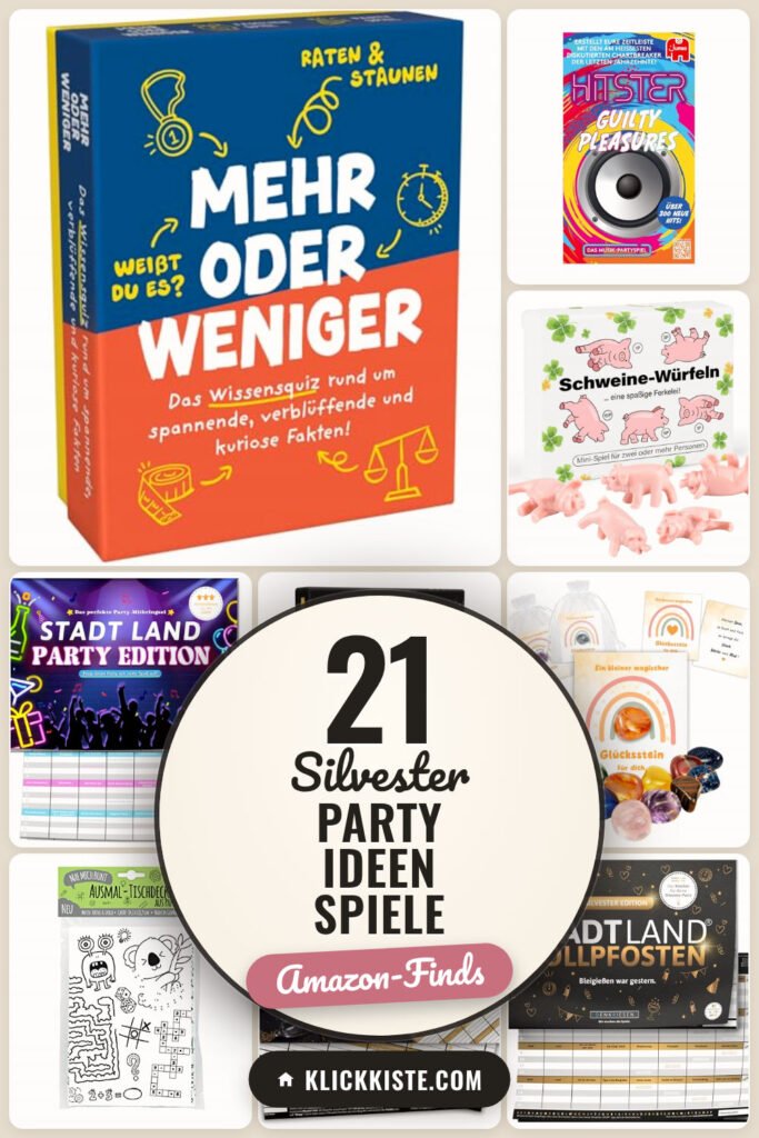 Silvester Party Ideen Spiele: 21 Amazon-Finds, die du lieben wirst