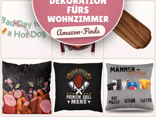 Grillparty Dekoration fürs Wohnzimmer: 25 Amazon-Finds, die jeder braucht