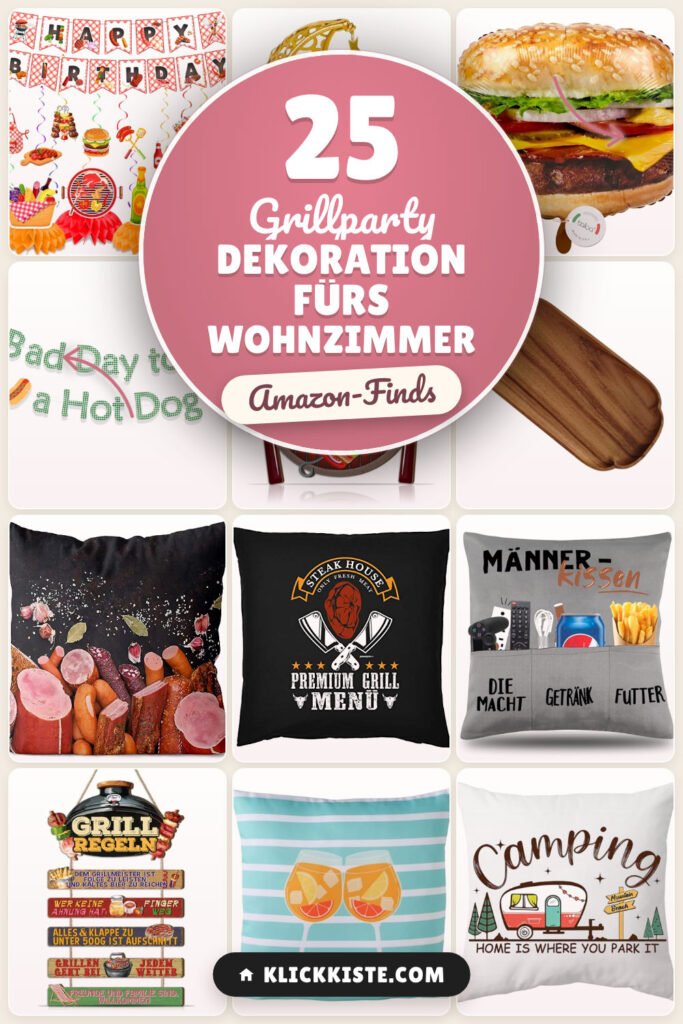 Grillparty Dekoration fürs Wohnzimmer: 25 Amazon-Finds, die jeder braucht