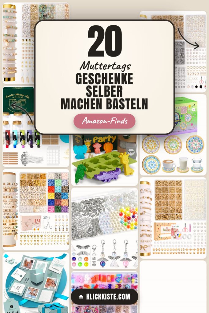 Muttertags Geschenke selber machen basteln: 20 Amazon-Finds