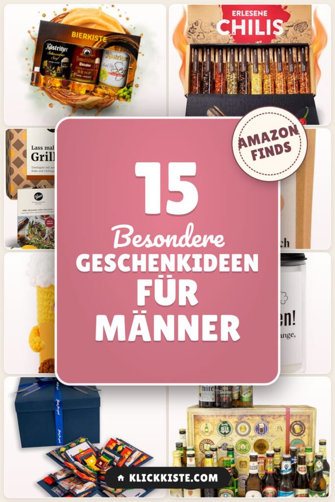 Besondere Geschenkideen für Männer: 15 Amazon-Finds