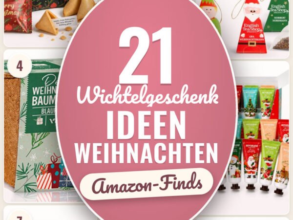 Wichtelgeschenk Ideen Weihnachten: 21 Amazon-Finds