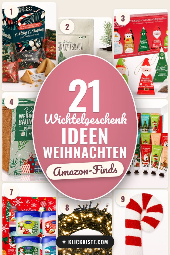 Wichtelgeschenk Ideen Weihnachten: 21 Amazon-Finds