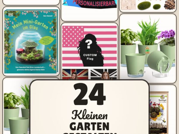 Kleinen Garten gestalten selber machen: 24 Amazon-Finds