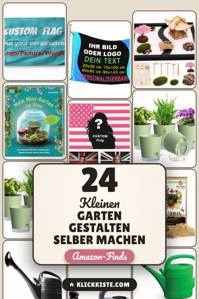 Kleinen Garten gestalten selber machen: 24 Amazon-Finds
