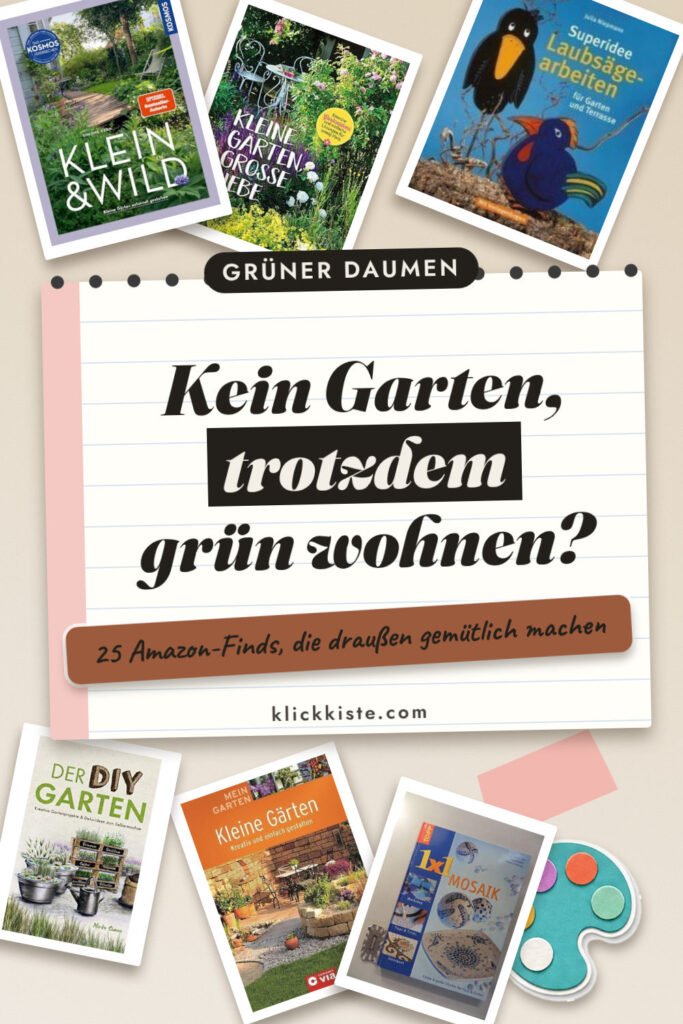 Kreative kleinen Garten gestalten: 25 Amazon-Finds
